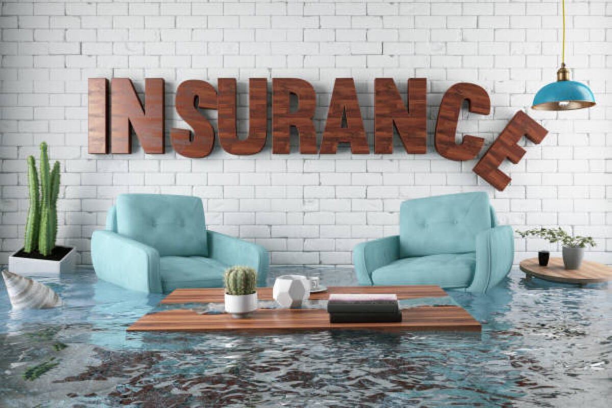 Polizze danni, una protezione dai sinistri - House Flooded 3D Render