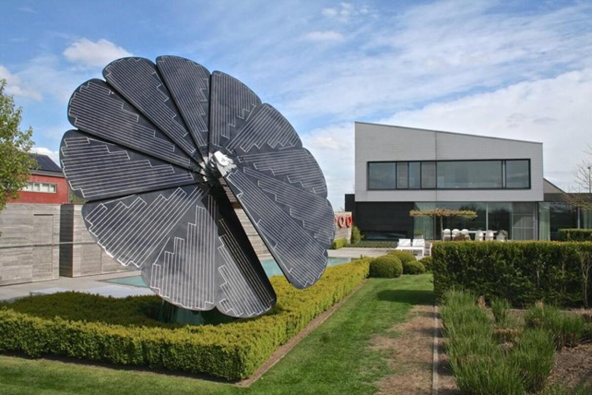 Smartflower: il girasole fotovoltaico intelligente - 