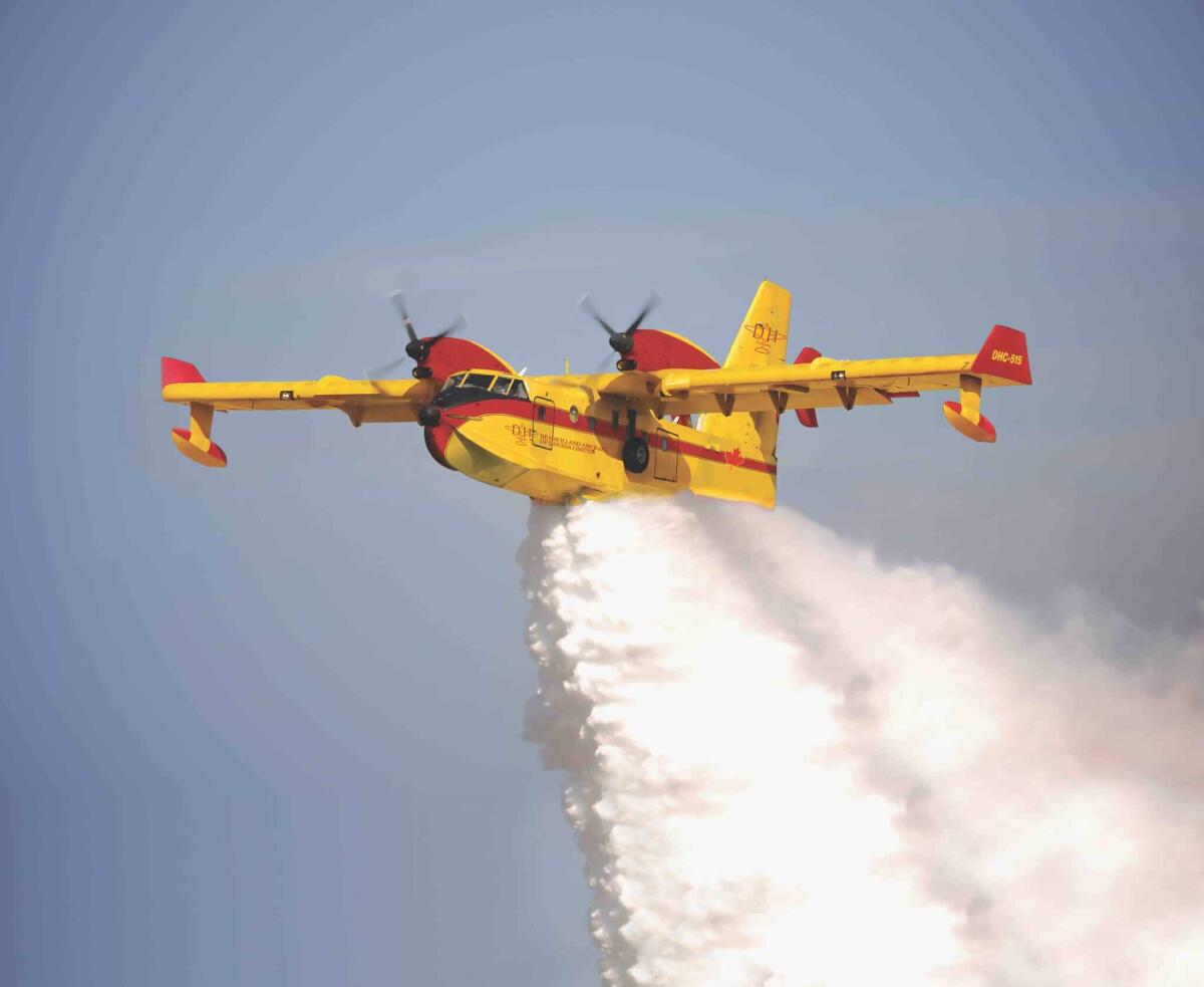 Canadair DHC-515: il nuovo aereo per la lotta agli incendi - Canadair DHC-515, incendi, aeronautica, Credits: De Havilland Canada