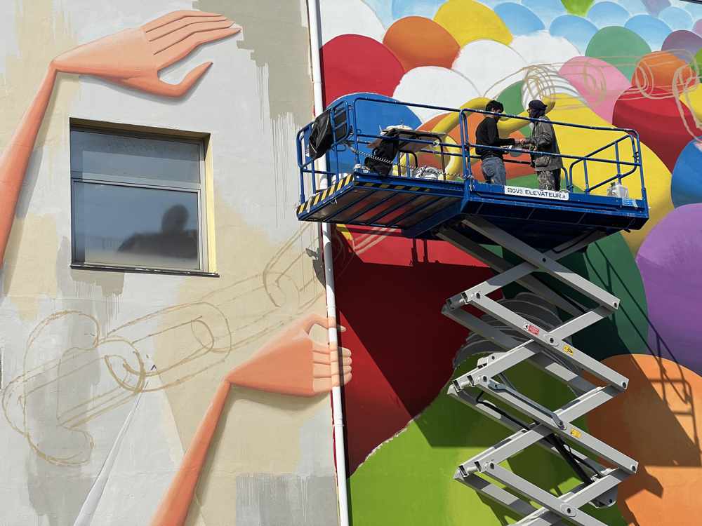 #UnlockTheChange: l’eco-murale antismog