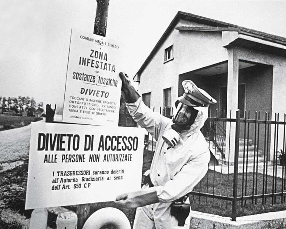 Il Disastro di Seveso. Credits: corriere