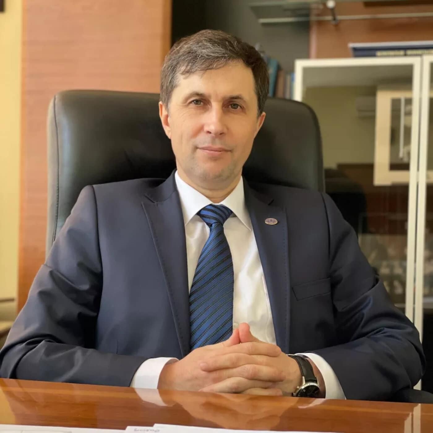Volodymyr Taftay, capo della State Space Agency of Ukraine. Credit: Promin Aerospace.