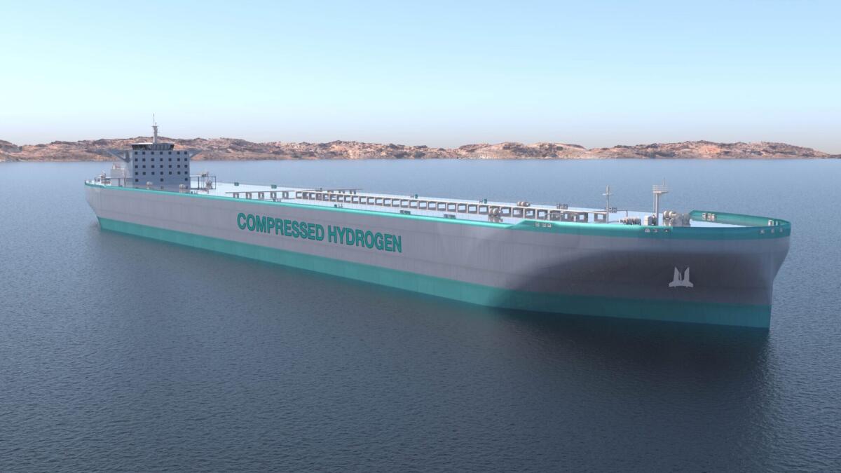 GH2 Carrier: la prima nave da trasporto di idrogeno - 