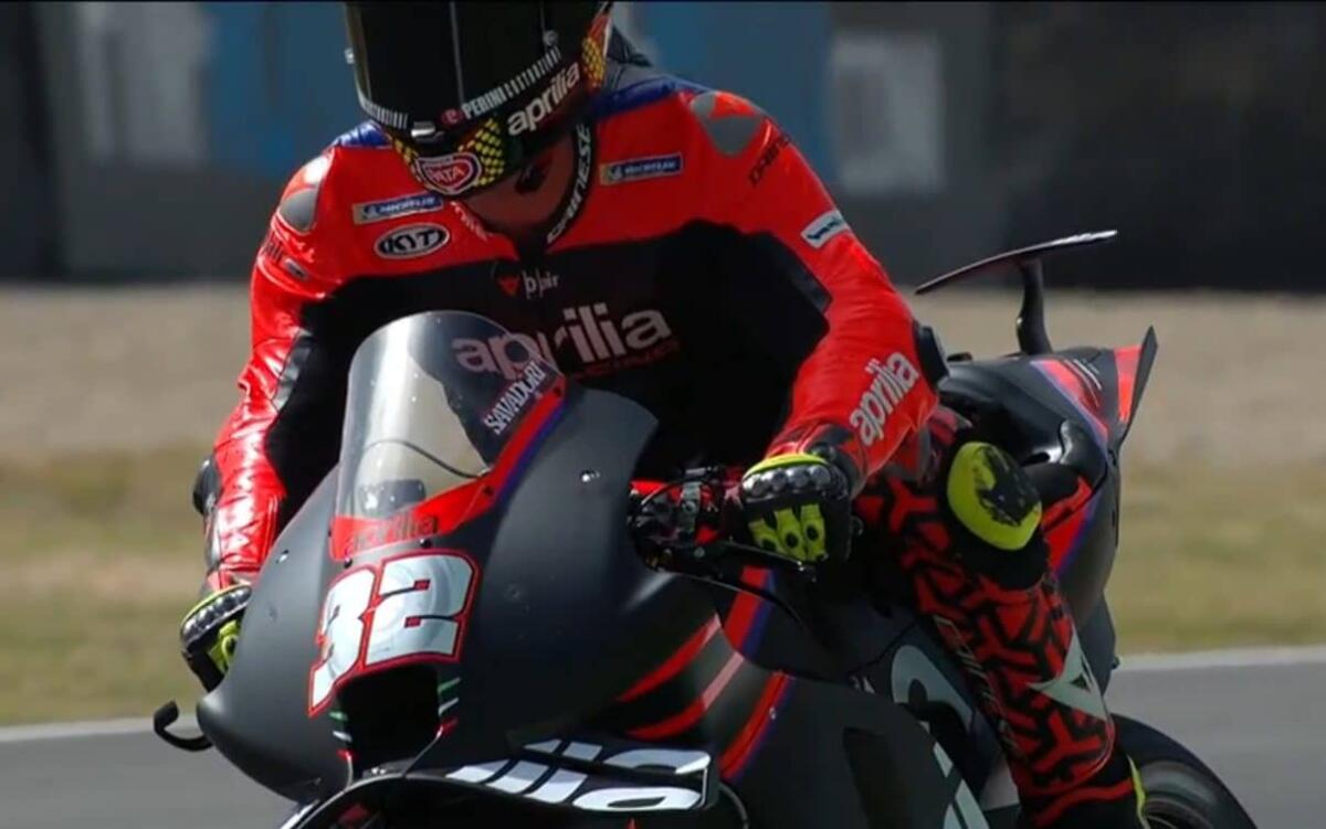 L'Aprilia RS-GP 2022 e la novità portata al Mugello - 