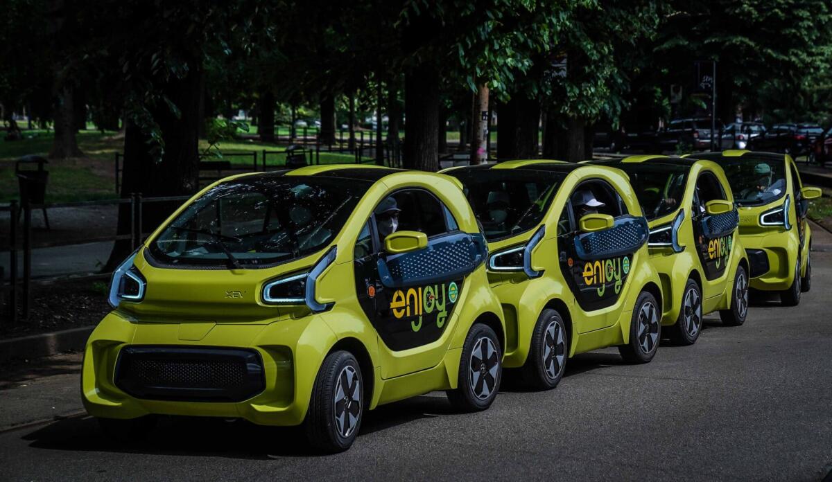 Eni Enjoy: il car sharing a Torino diventa elettrico con la Xev Yoyo - 