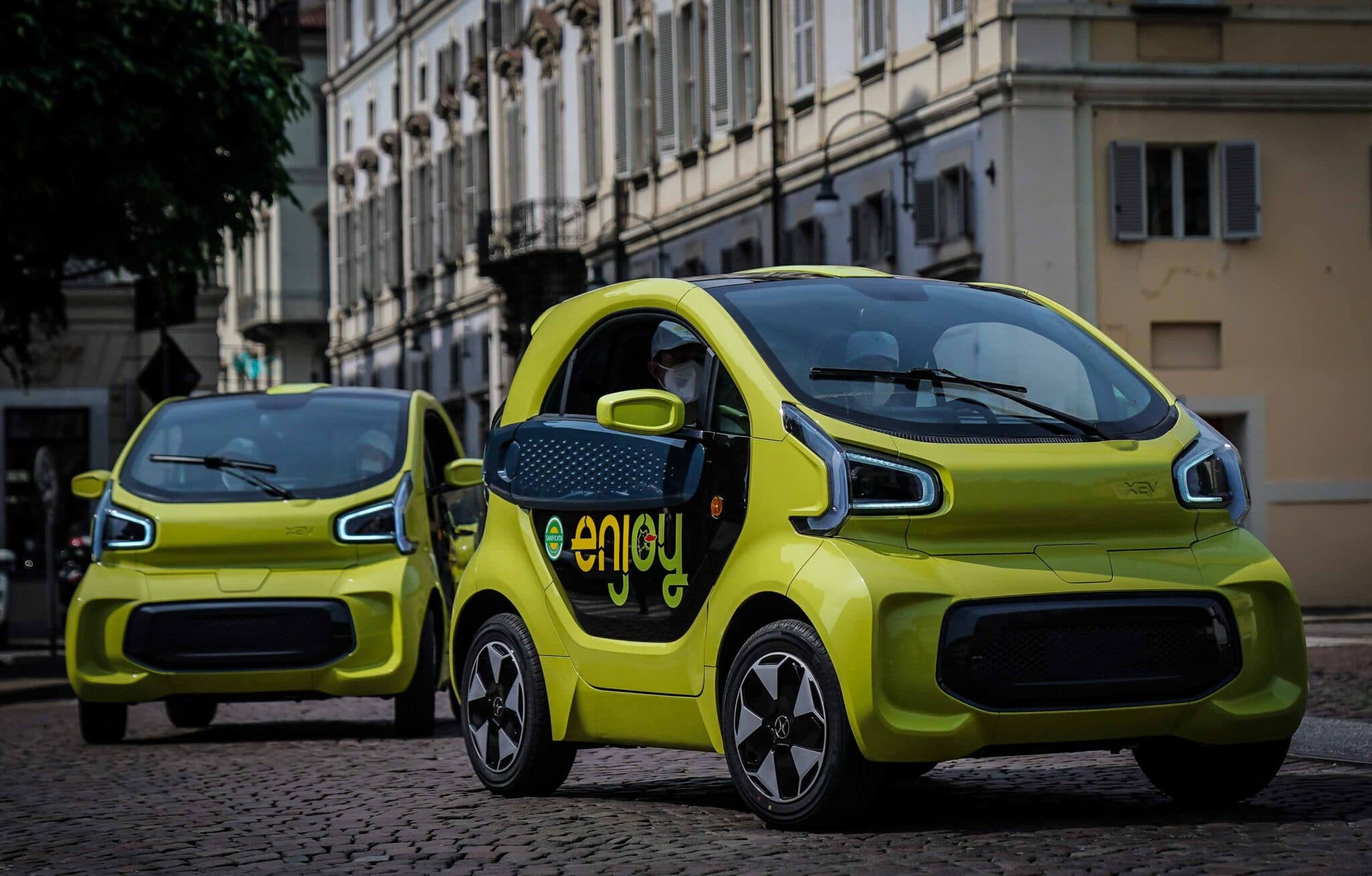 Xev Yoyo di Enjoy a Torino. Credits: Eni.com