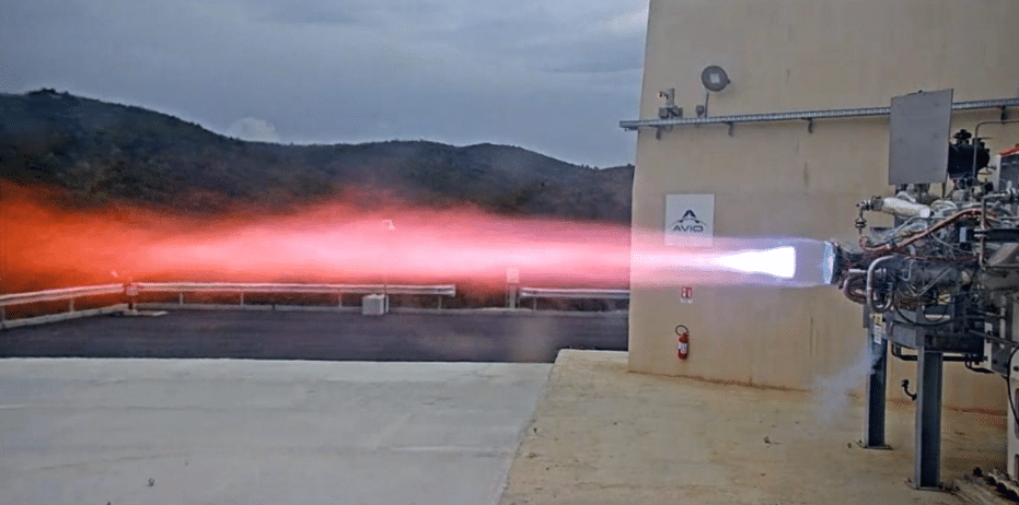 Accensione del motore M10 in Sardegna, SPTF, Credits Avio