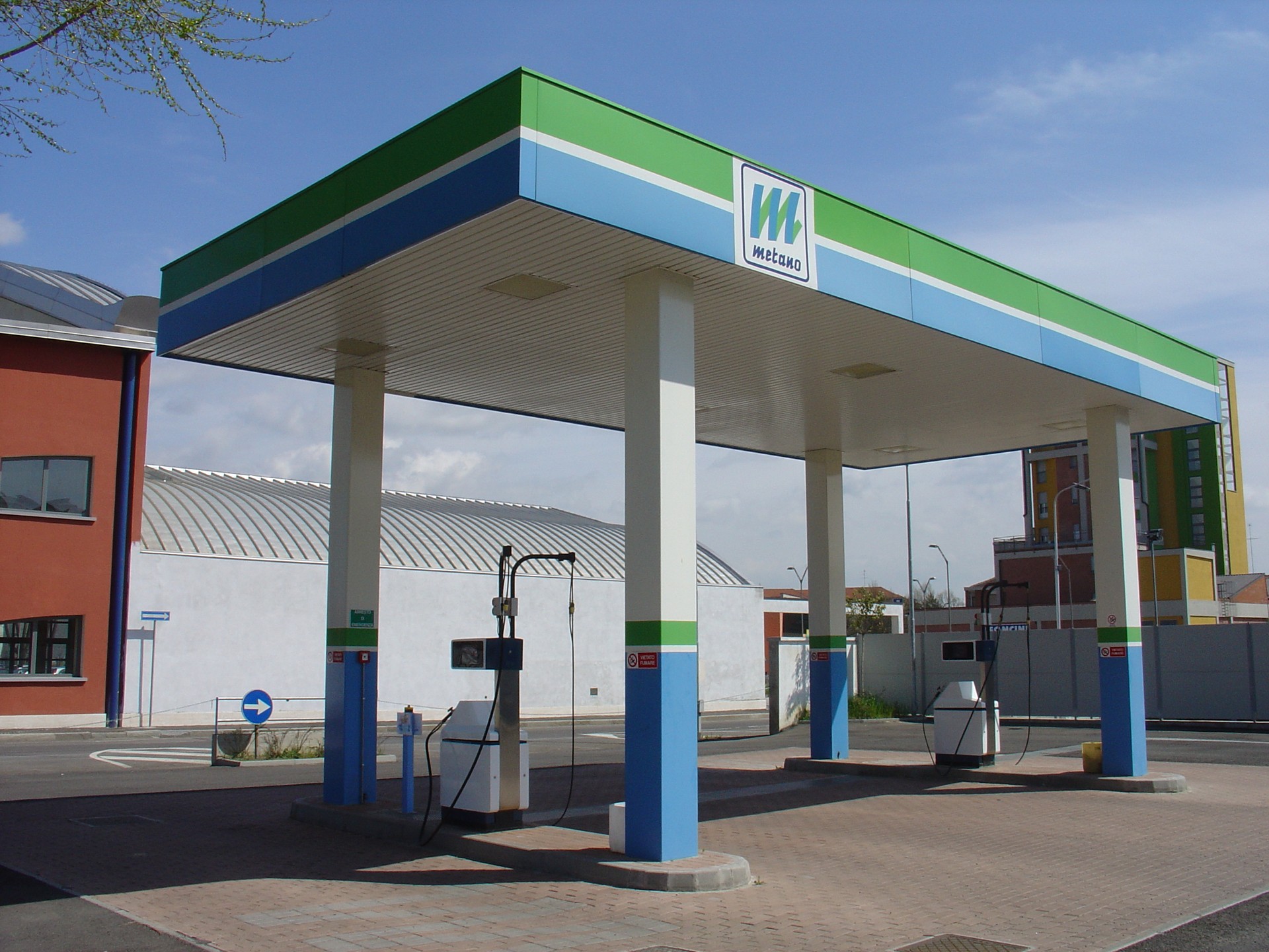 Distributore di metano
