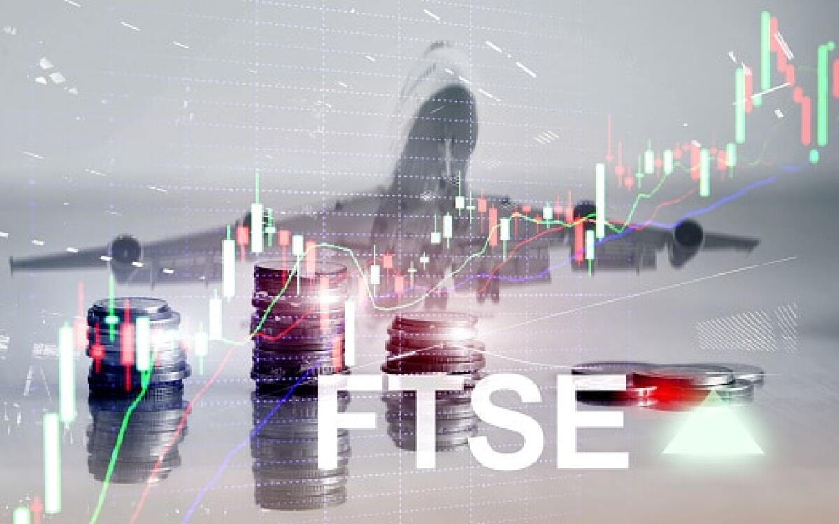 FTSE MIB: paniere di società italiane - FTSE 100 Financial Times Stock Exchange Index United Kingdom UK England Investment Trading concept with chart and graphs