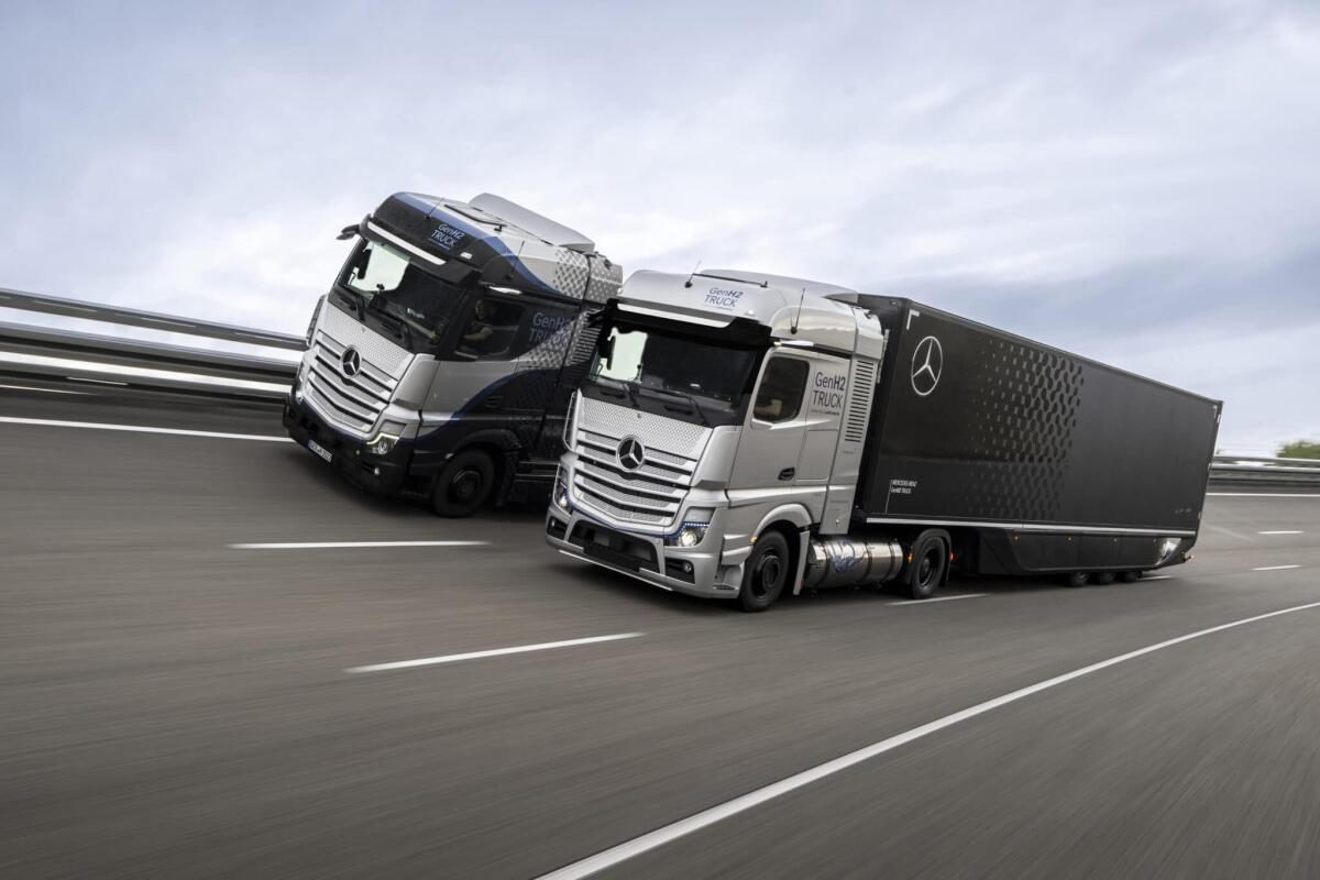 Daimler testa camion a celle a combustibile a idrogeno - Daimler testa camion a celle a combustibile a idrogeno
Daimler Truck H2 Driving Event