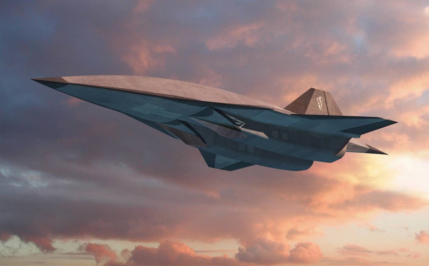 Uno dei render con il possibile SR-72 in fase di sviluppo. Credits: Lockheed Martin