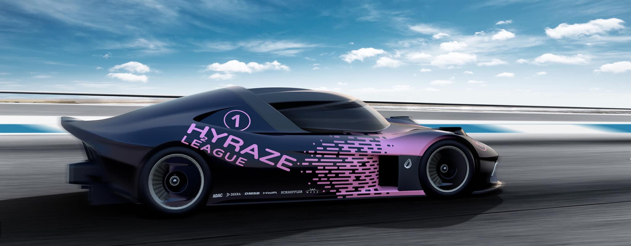HYRAZE League, il prototipo alimentato ad idrogeno dotato di steer-by-wire
