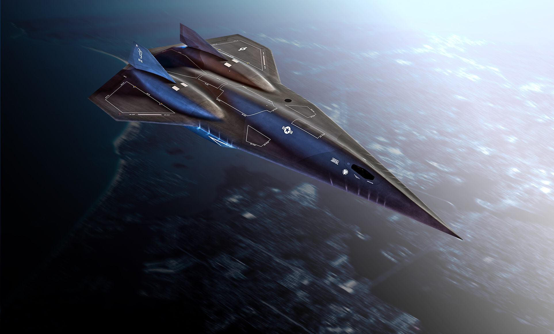 Il Darkstar da Top Gun: Maverick. Credits: Lockheed Martin