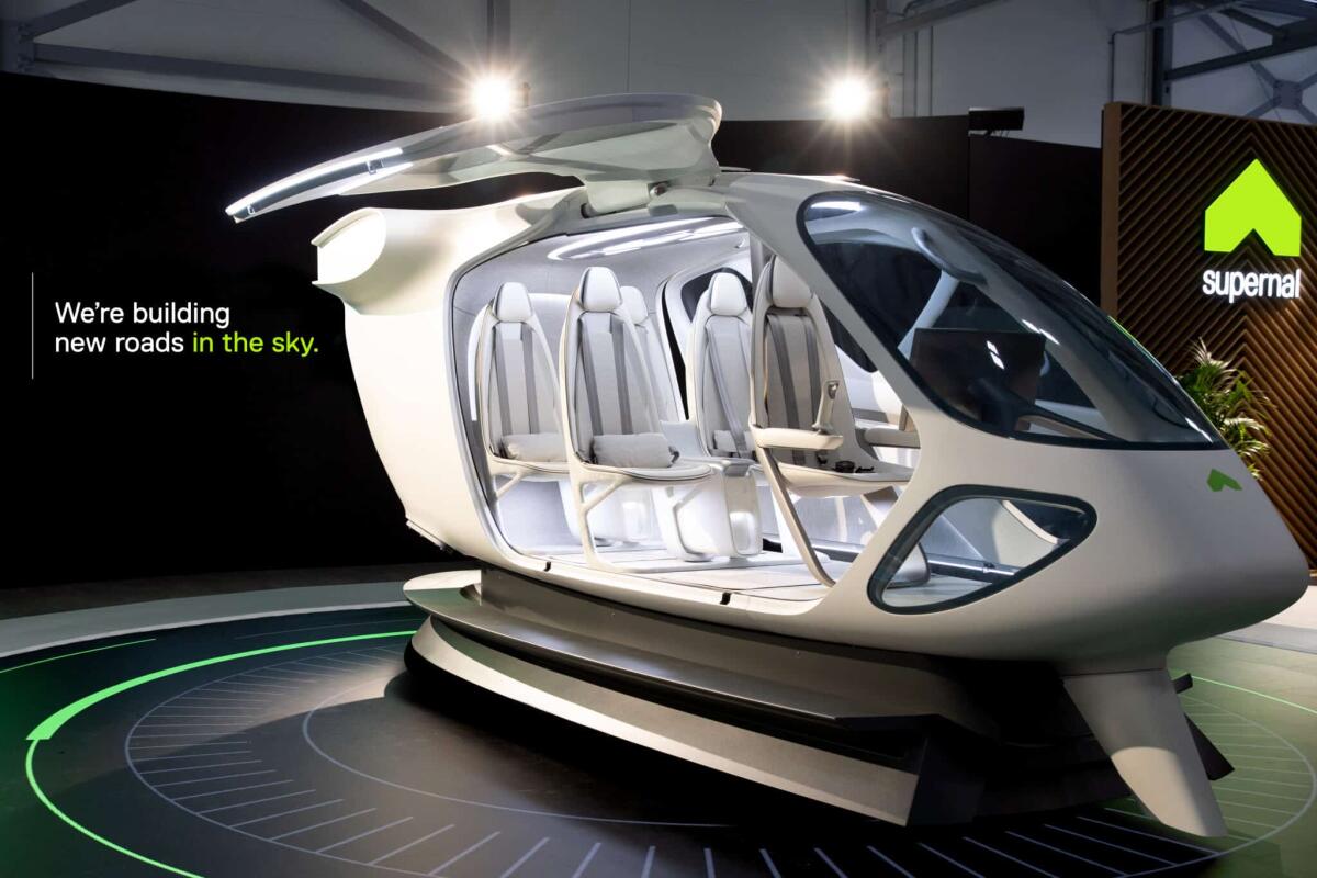 Hyundai presenta l'abitacolo del nuovo veicolo eVTOL - Hyundai presenta l'abitacolo del nuovo veicolo eVTOL