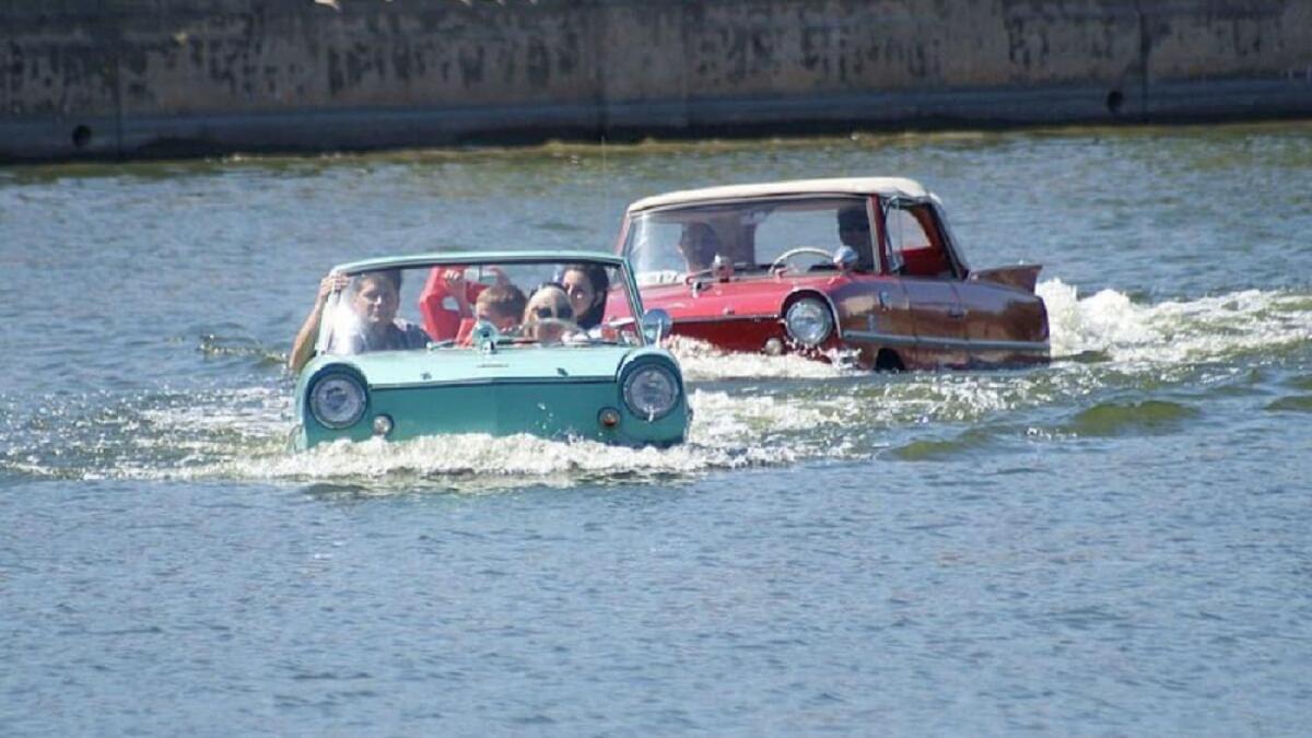 Amphicar: nel 1959 l'auto più veloce sull'acqua, la barca più veloce su terra - 
