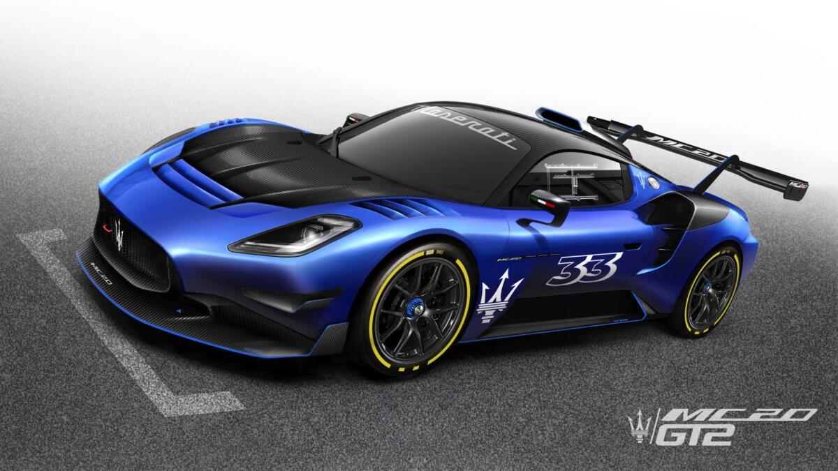 Ritorno alle corse per Maserati: ecco la MC20 GT2 per il 2023 - 