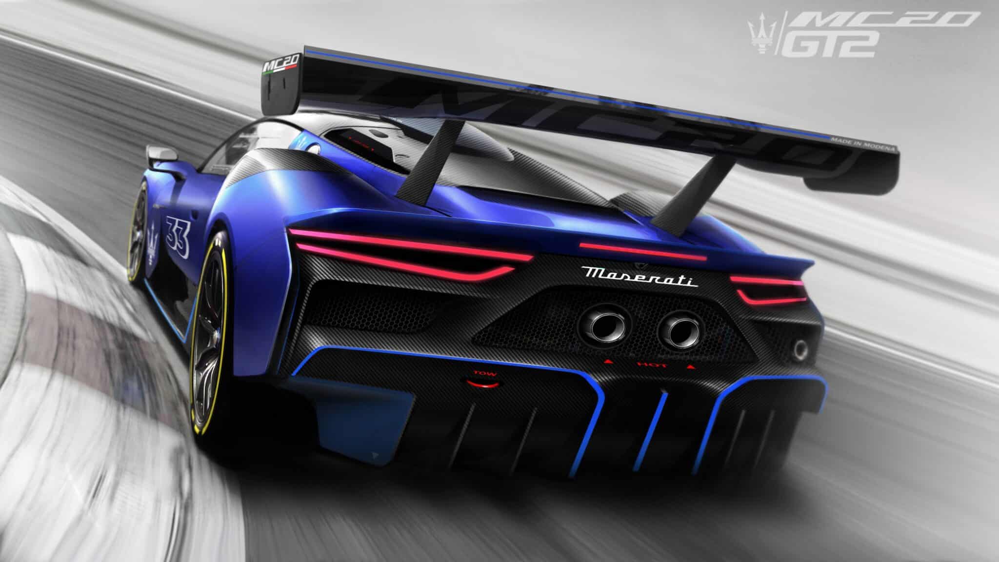 La Maserati MC20 GT2 farà tornare Maserati a correre nei campionati FIA GT