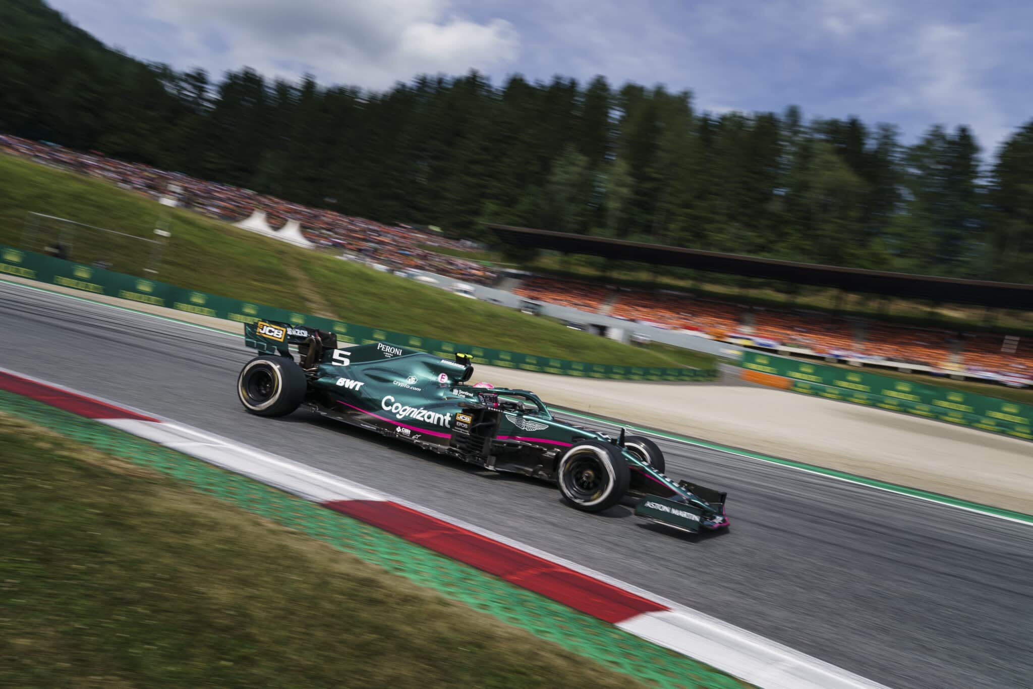 Vettel, GP Austria 2021
