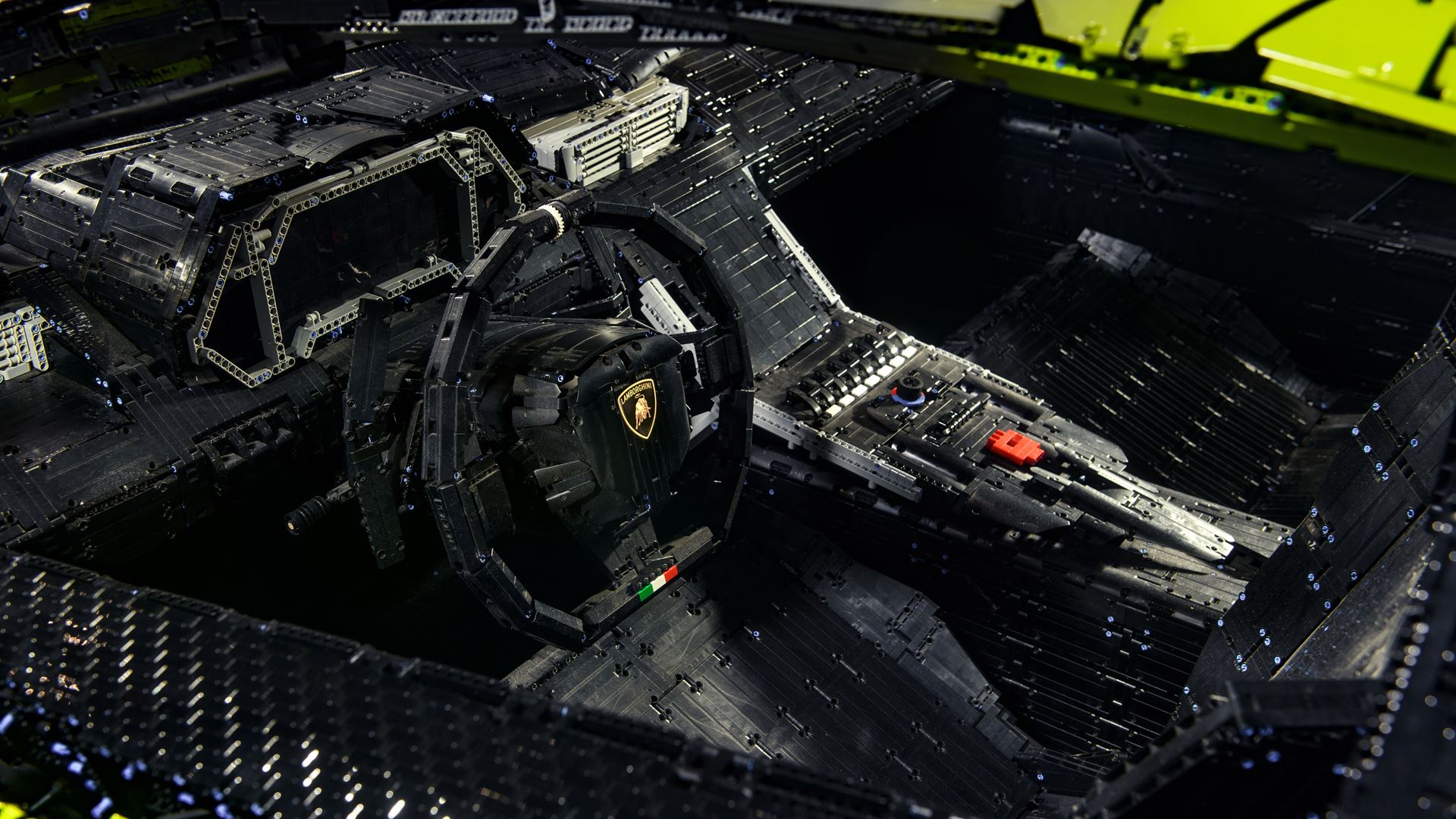 Gli interni della Sian di LEGO