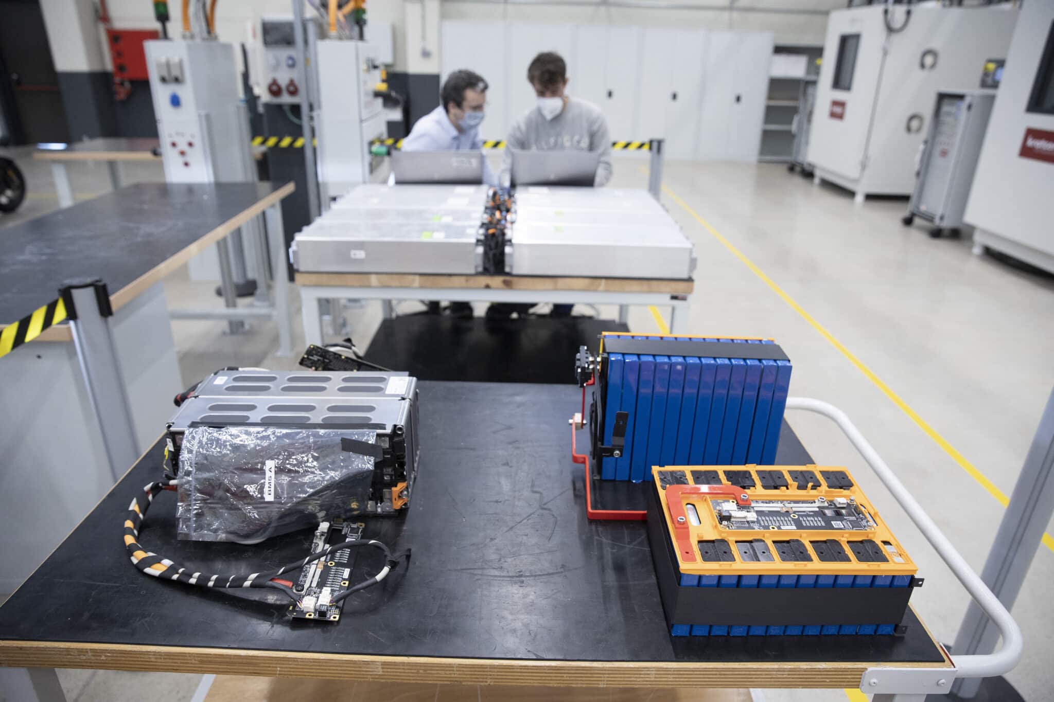 I moduli per il pacco batterie - Crediti foto: ufficio stampa Seat