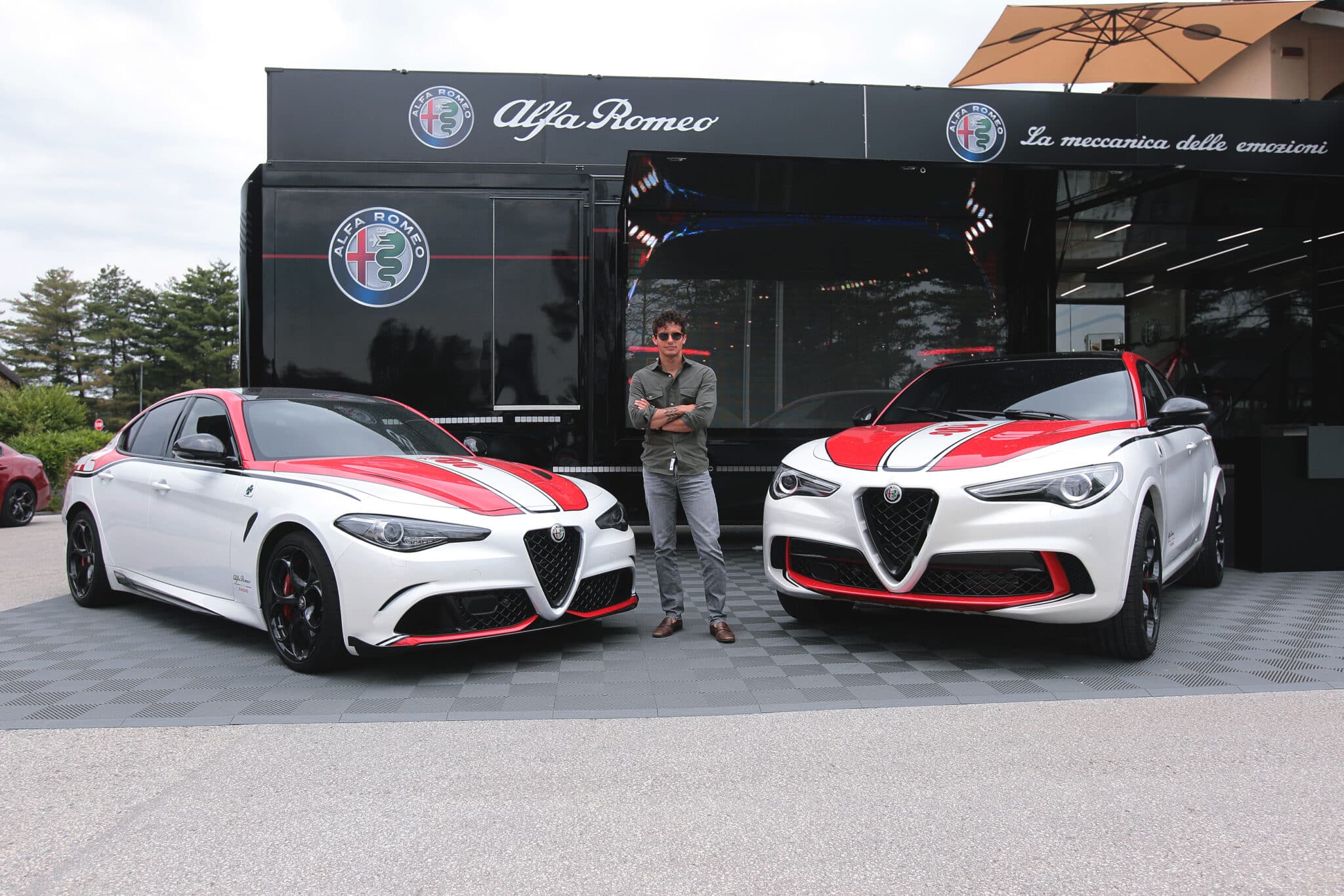 Credits: Ivan Benedetto/LaPresse 09 Giugno 2019 Balocco, Italia Quadrifoglio Day.