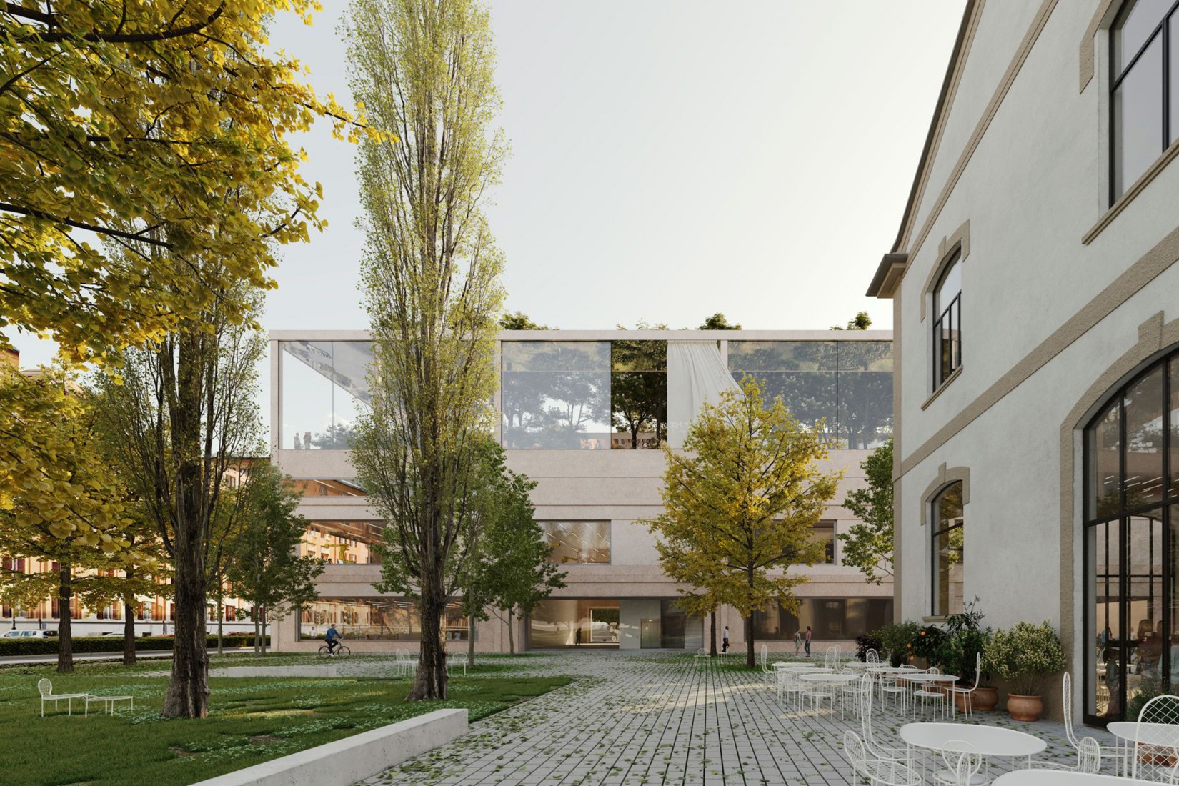 1st place LAN,SCAPE Architecture,SNA,Bollinger+Grohmann Ingegneria,Franck Boutté Consultants,Bureau Bas Smets,Folia Consulenze