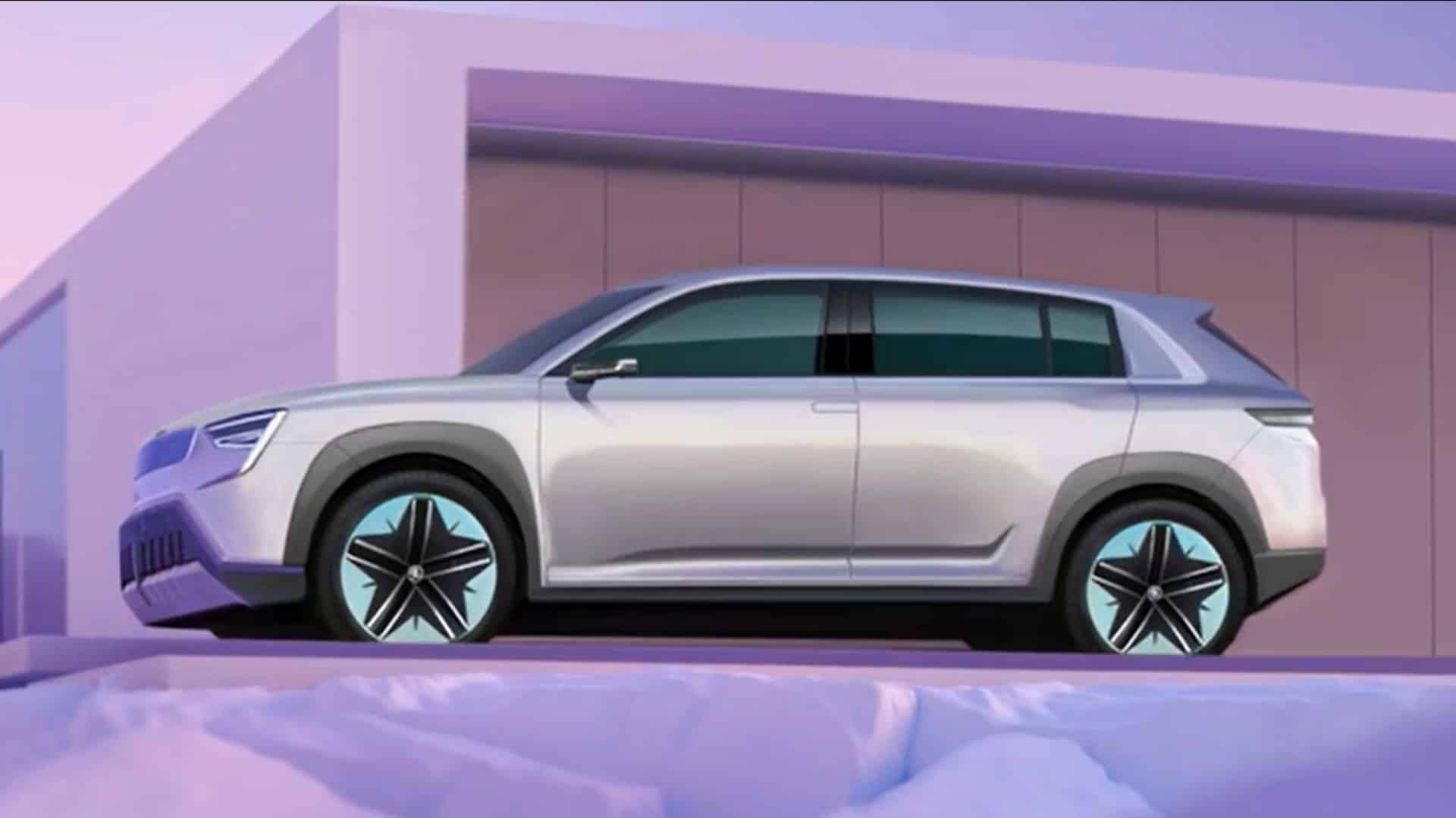 Skoda Vision 7S: render non ufficiale pubblicato in rete da un appassionato