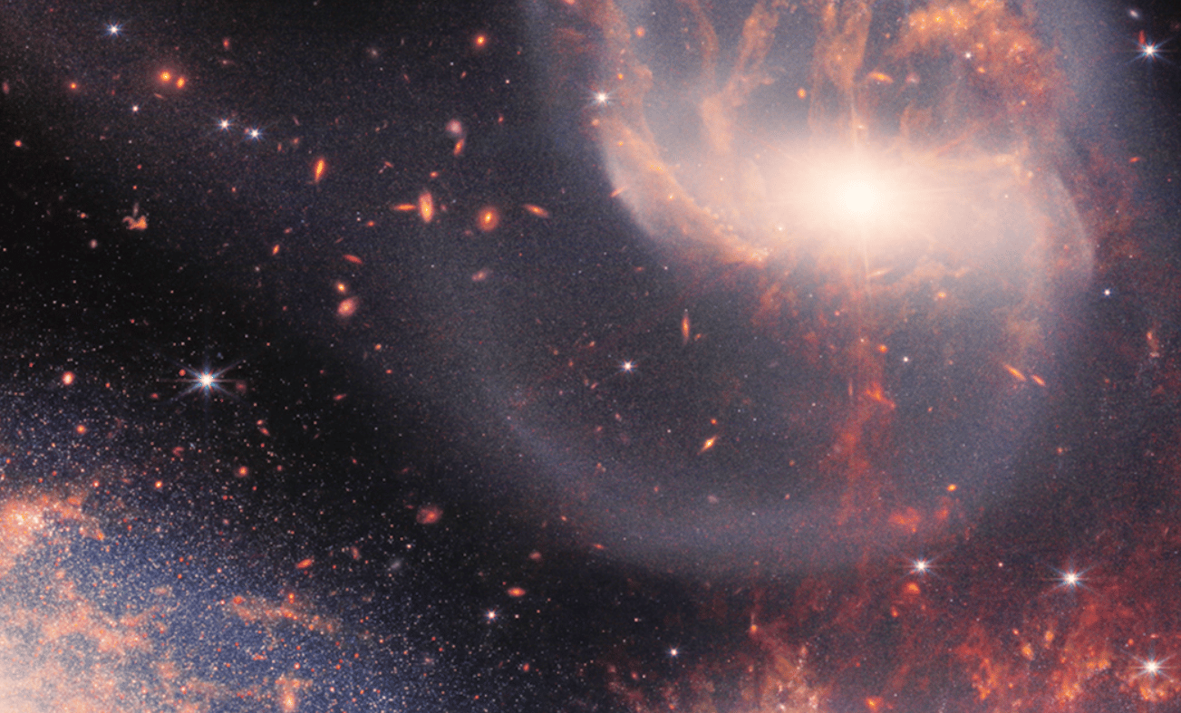 James Webb rende visibile la dinamica delle galassie, Credits Nasa