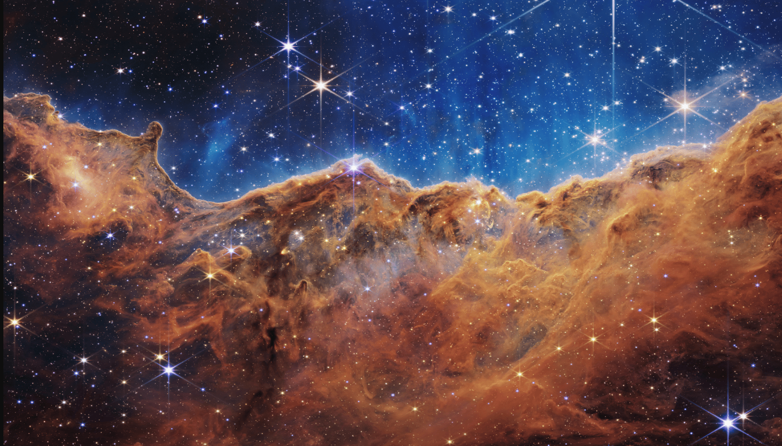 James Webb Telescope, Nebulosa Carina, Credits Nasa