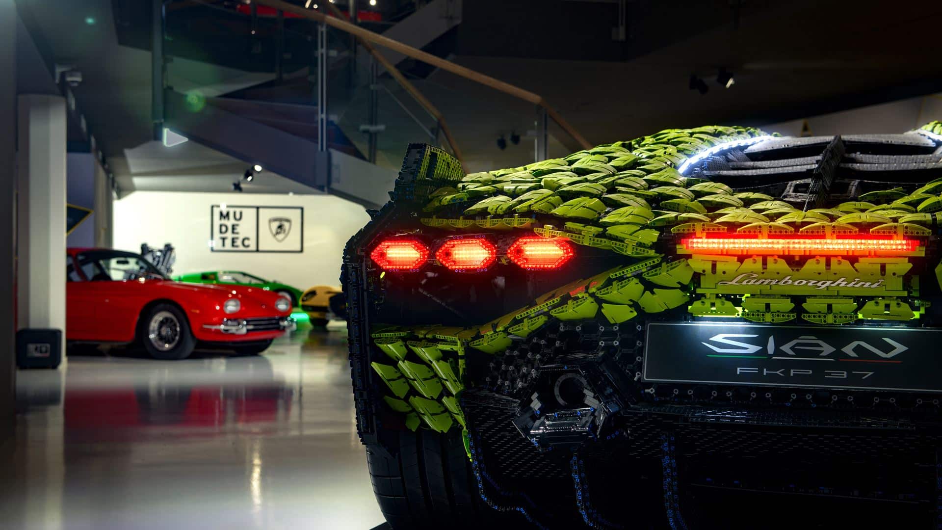 Lamborghini Sian di LEGO in scala 1:1