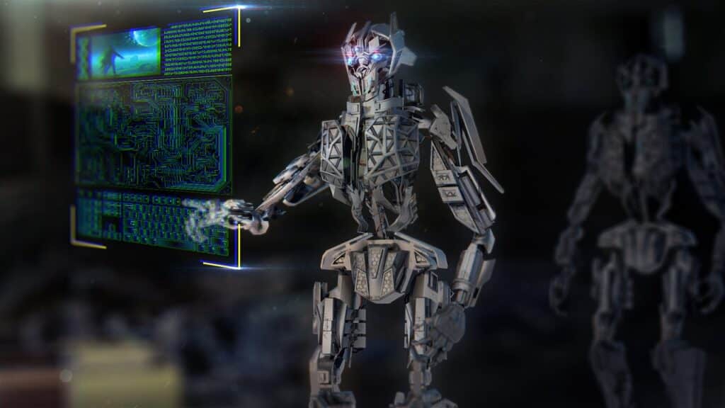 Cane robot armato