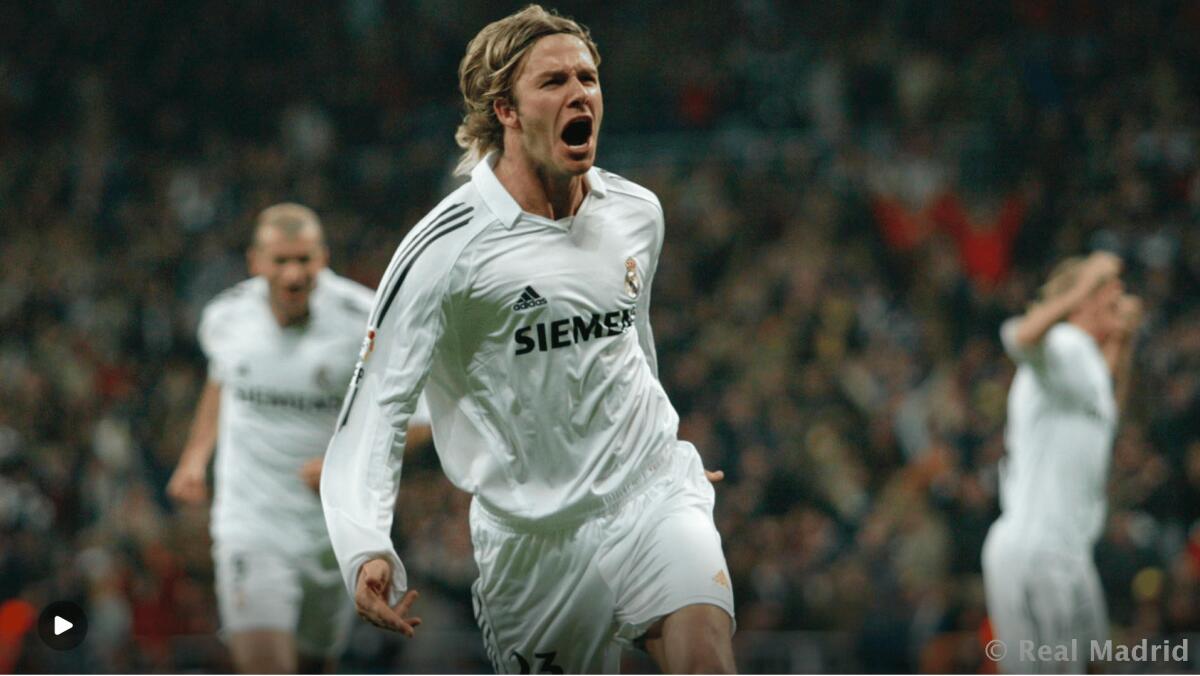 Perché David Beckham decise di giocare con il 23 al Real Madrid? - 