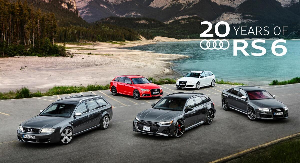 Audi RS6 compie 20 anni: la storia del modello arrivato alla quarta generazione - 