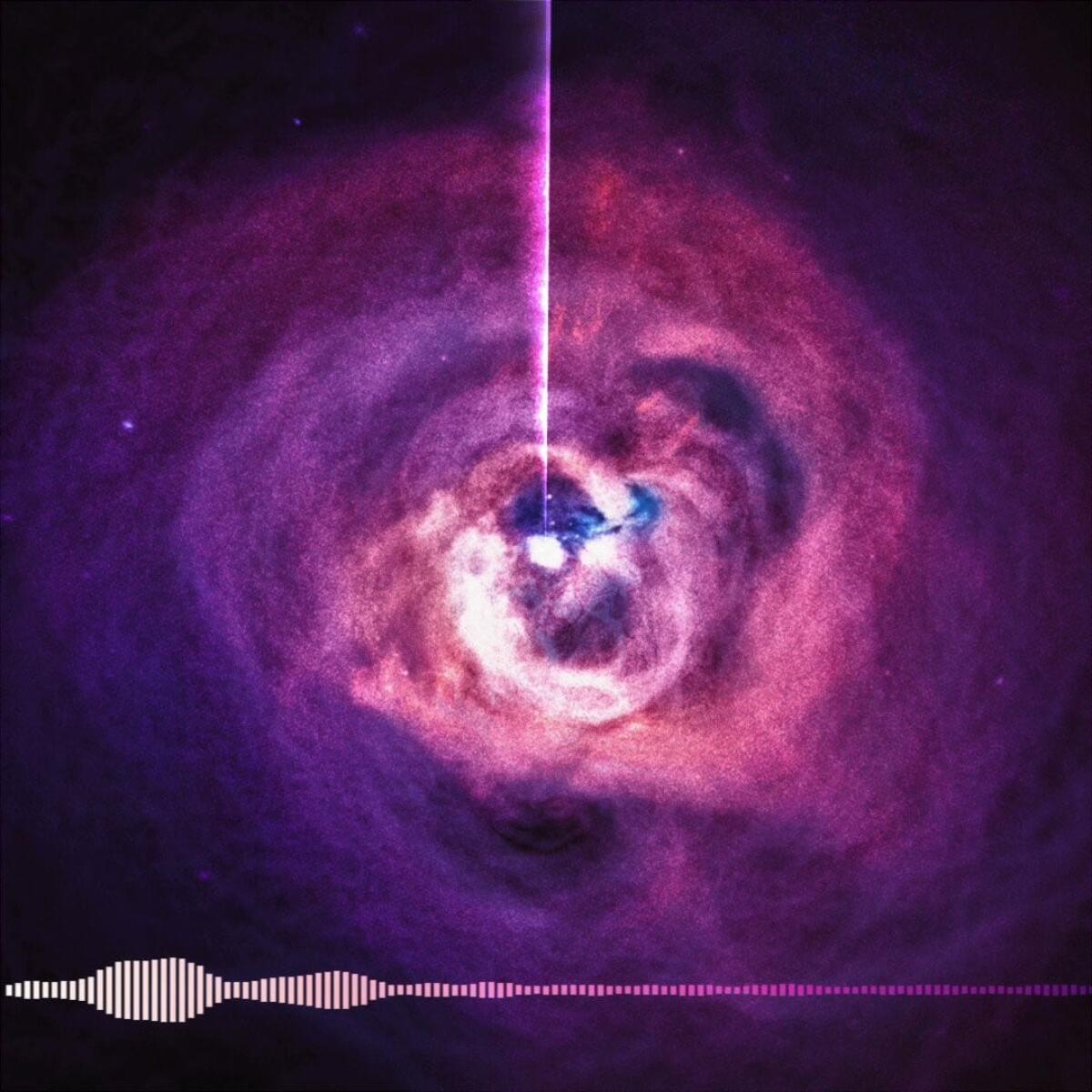 L'audio della NASA che permette di “ascoltare” un buco nero - 