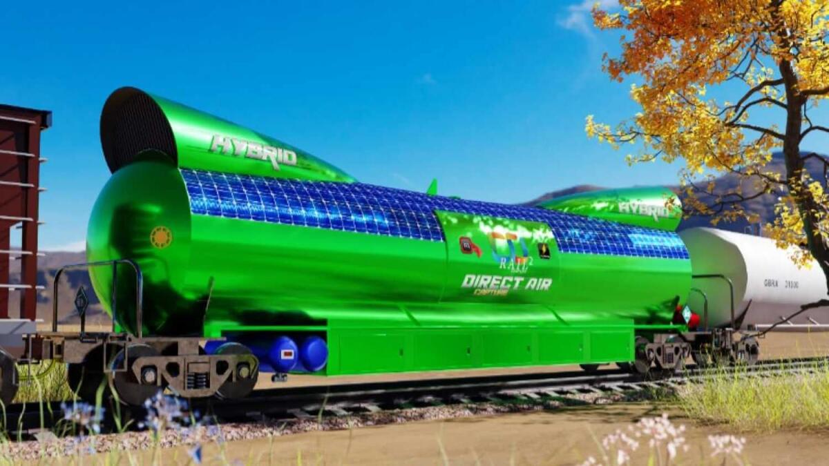 Da CO2Rail i vagoni che “mangiano" CO2 con la cattura diretta dell'aria - 