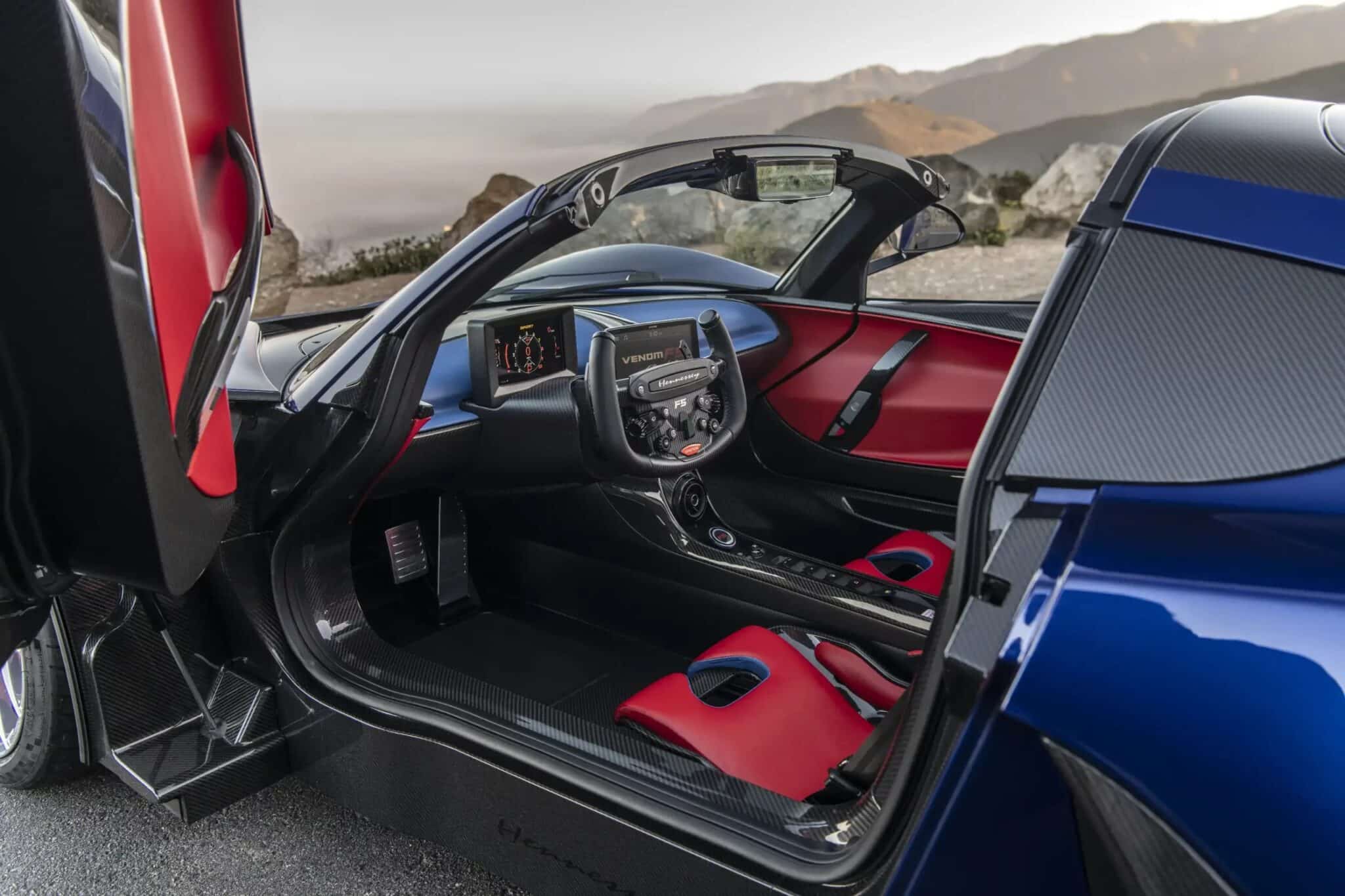 Hennessey Venom F5 Roadster: la hypercar decappottabile che supera i 480 km/h