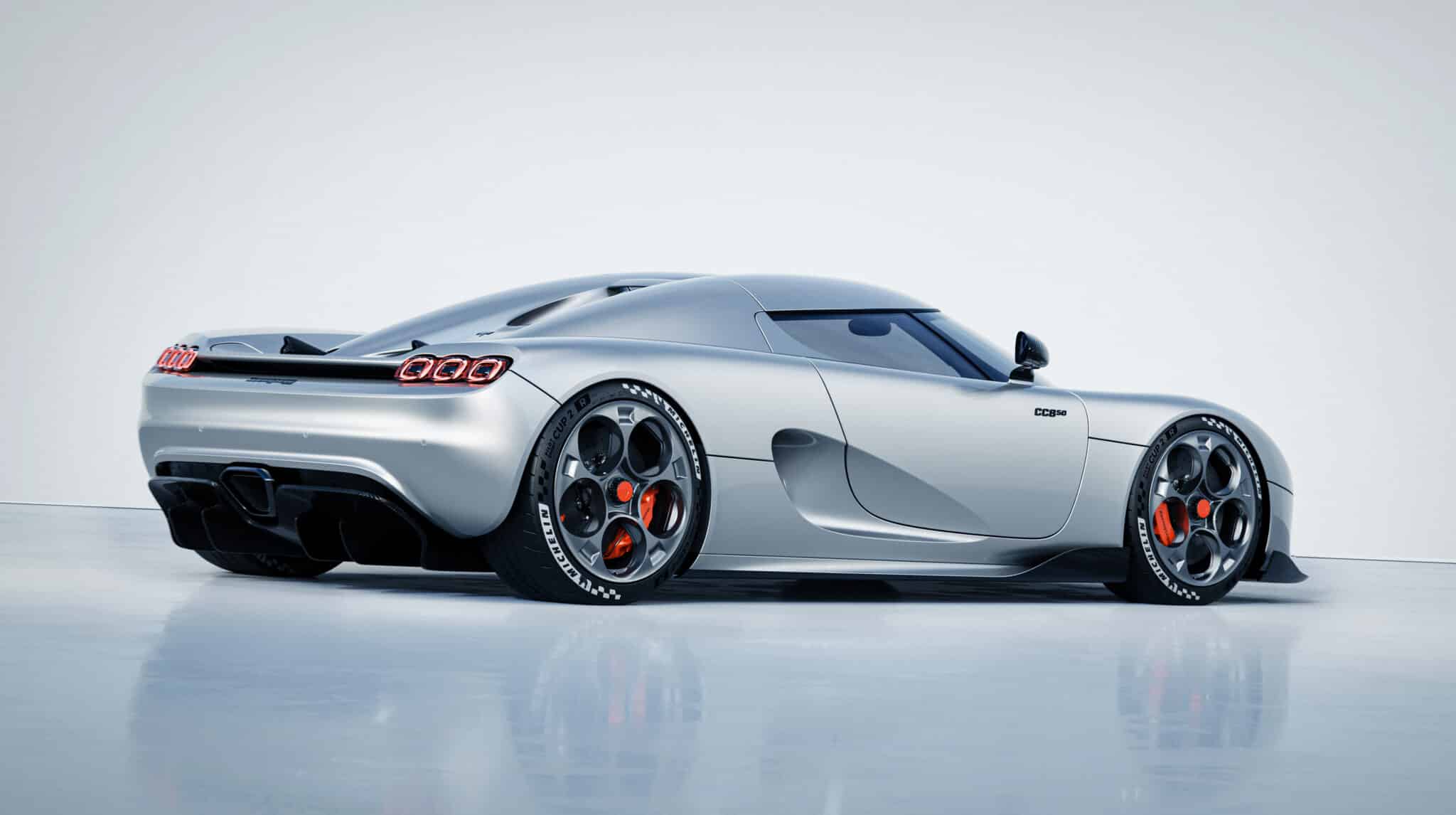 Tre quarti posteriore Koenigsegg CC850