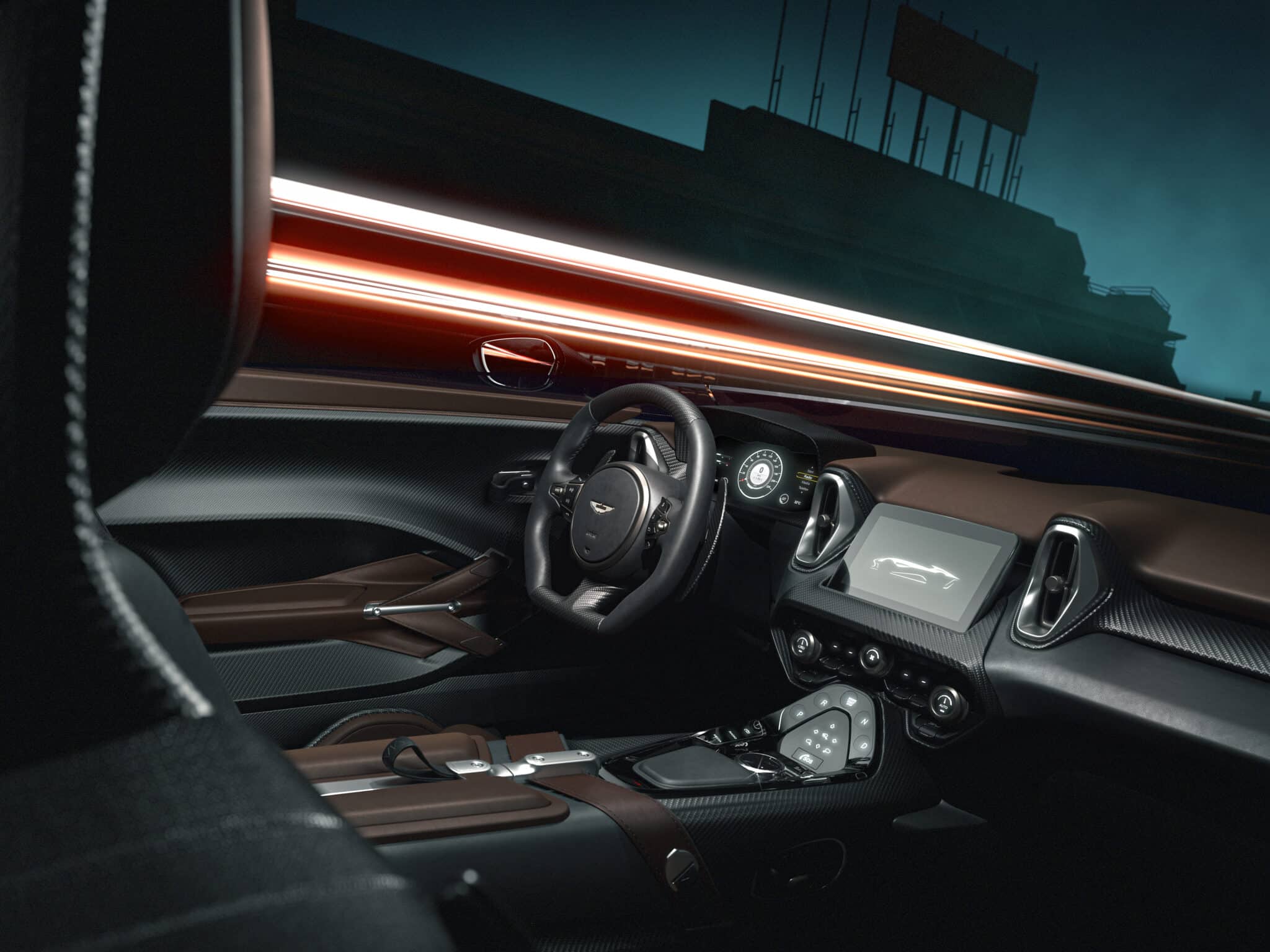 Gli interni - Crediti foto: Aston Martin