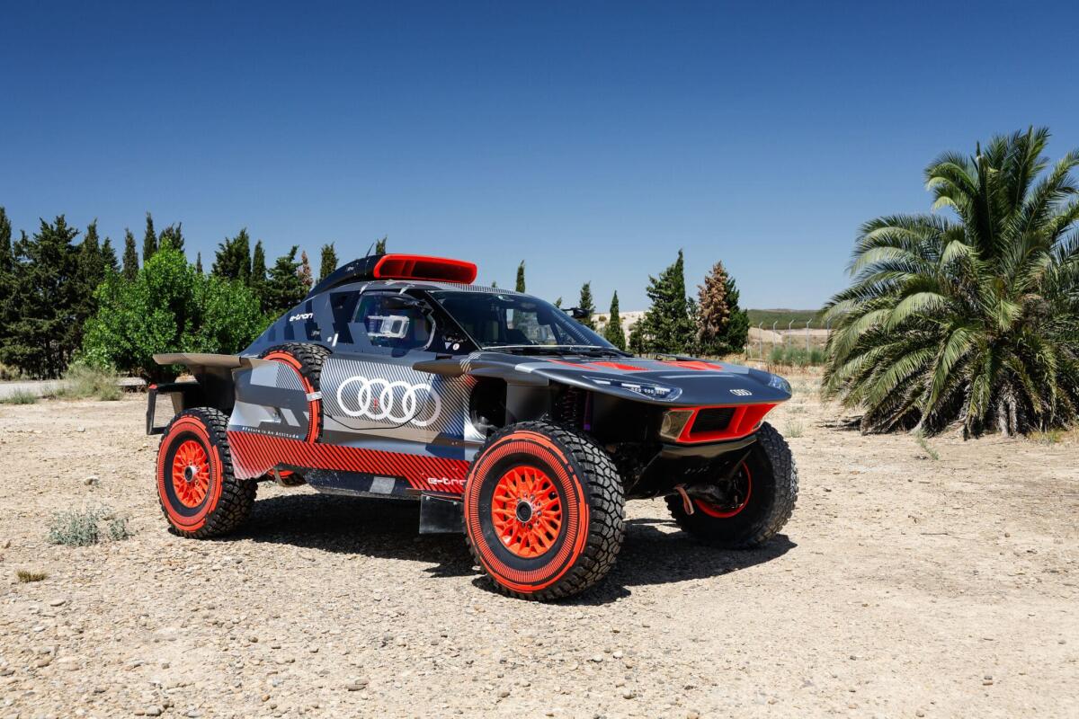 Audi RS Q e-tron E2: l'evoluzione per la Dakar 2023 sarà più leggera e più aerodinamica - 