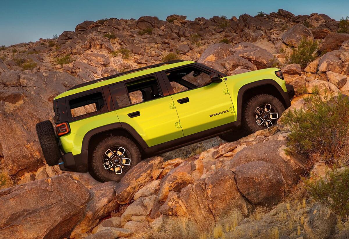 Jeep Recon, la fuoristrada a emissioni zero - Jeep Recon 2024