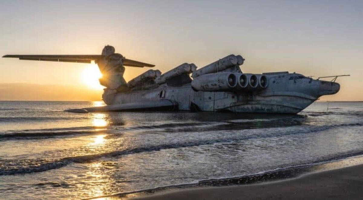 Ekranoplano Lun: ecco il vecchio gigante bellico sovietico che diventa un museo - 