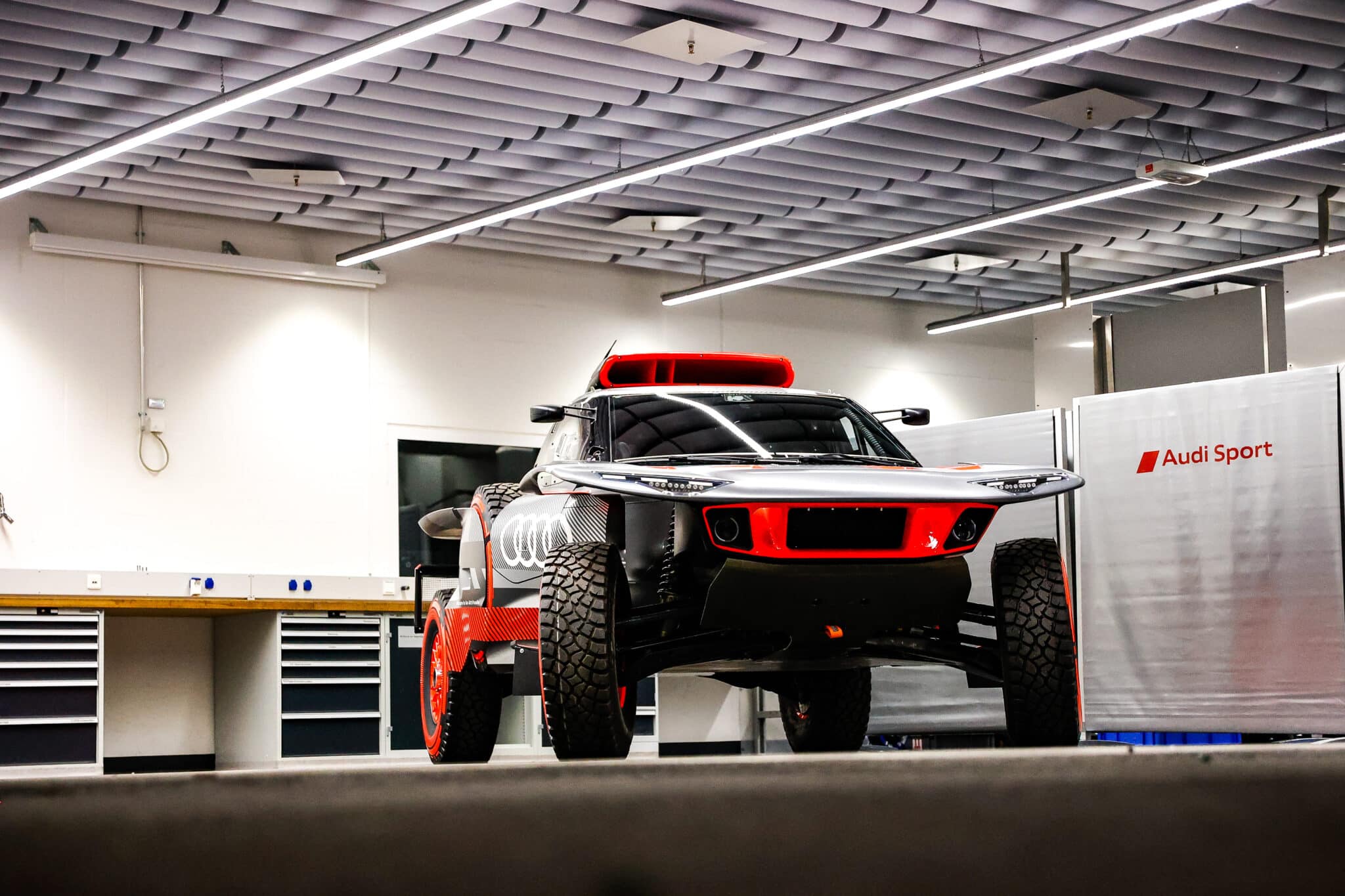 Audi RS Q e-tron E2: l'evoluzione per la Dakar 2023 sarà più leggera e più aerodinamica