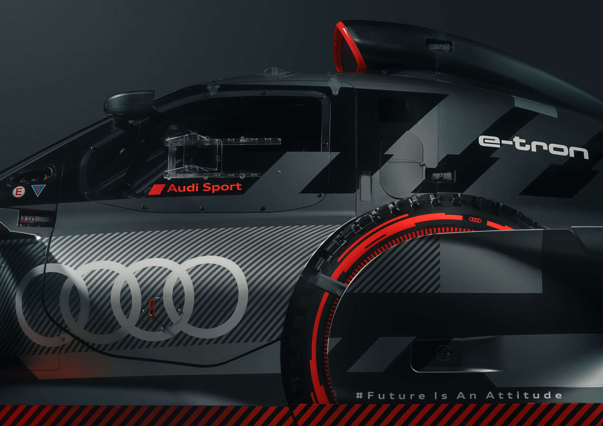 Audi RS Q e-tron E2: l'evoluzione per la Dakar 2023 sarà più leggera e più aerodinamica