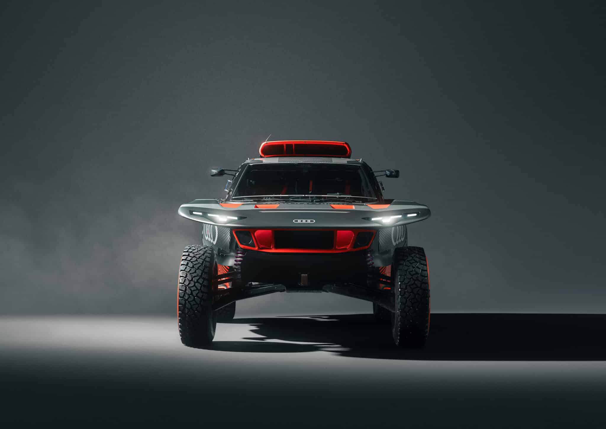 Audi RS Q e-tron E2: l'evoluzione per la Dakar 2023 sarà più leggera e più aerodinamica