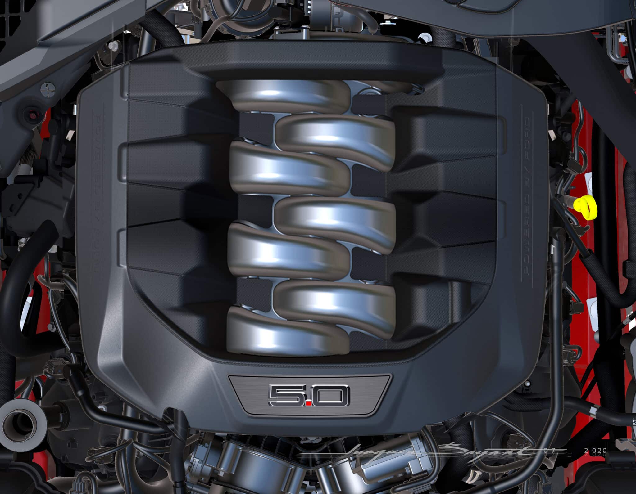 Nuova Ford Mustang, più tecnologica e ancora più veloce