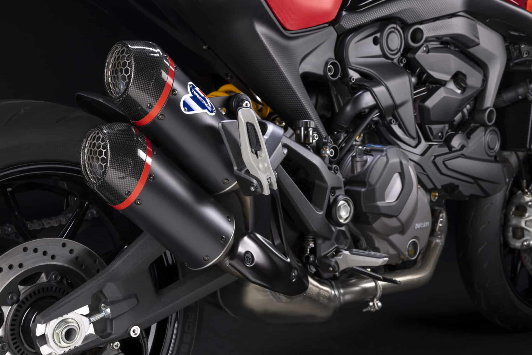 Lo scarico Termignoni offerto di serie sulla Monster SP