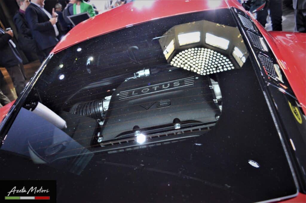 Il V6 della Lotus Emira, cuore pulsante della vettura. Credits: azetamotori.com