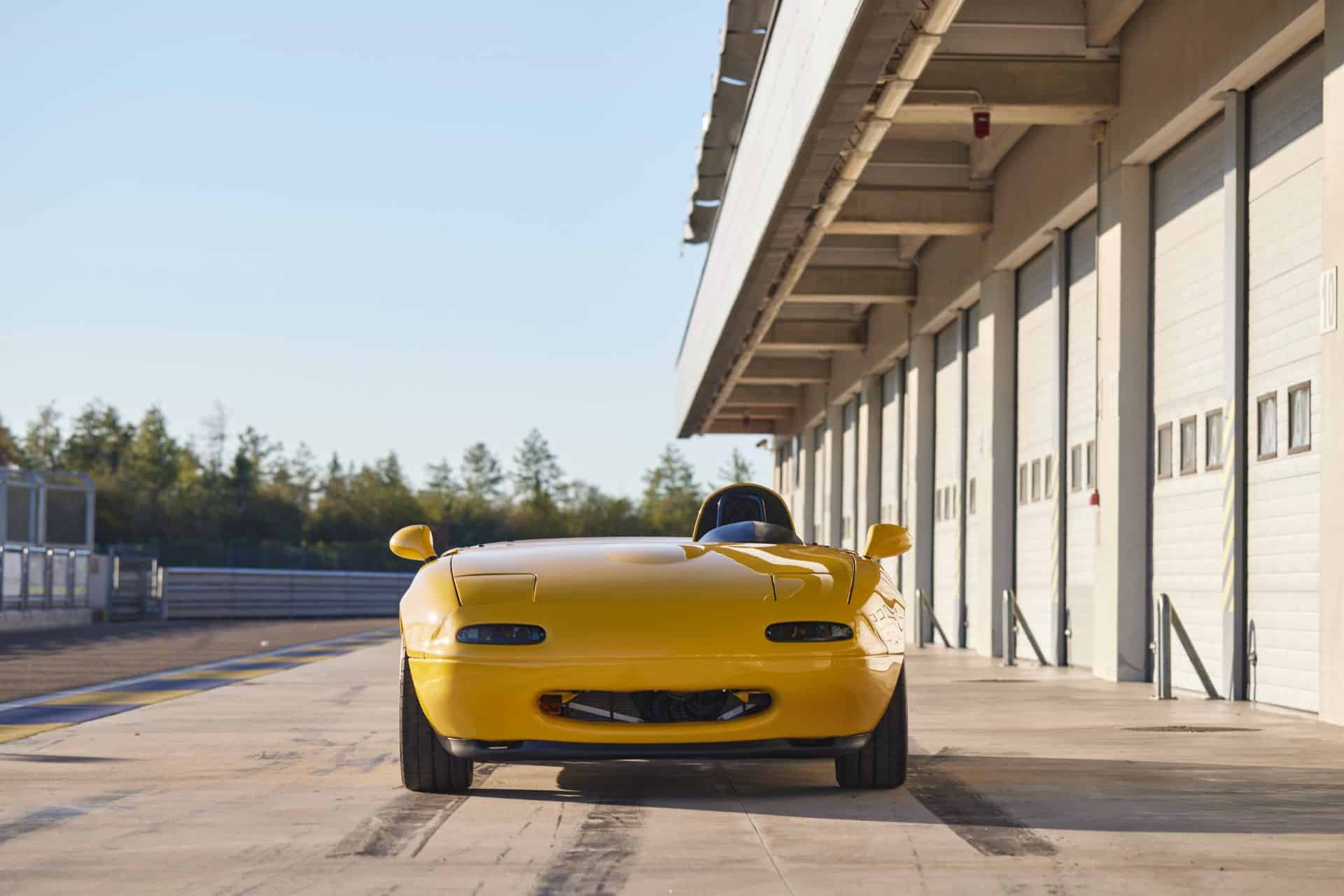 Il frontale della MX-5