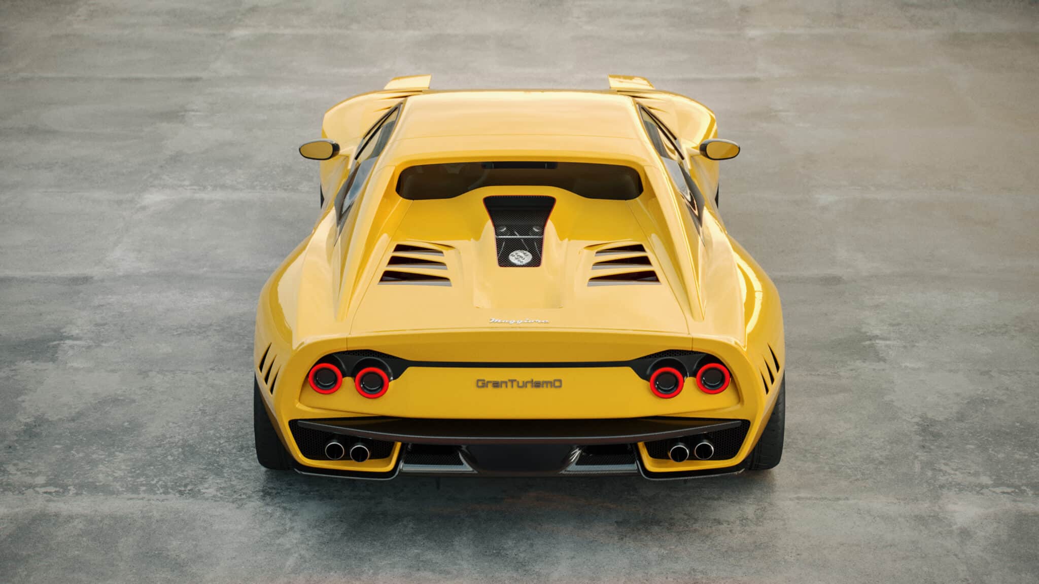 Parte posteriore GranTurismO