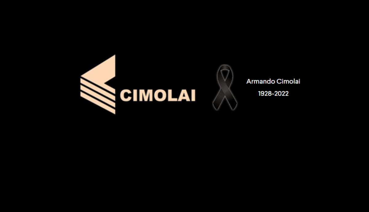 Addio Armando Cimolai: si spegne a 94 anni il fondatore dello storico Gruppo - 